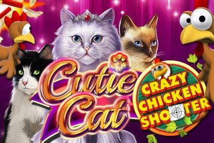 Jogue Cutie Cat Crazy Chicken Shooter online